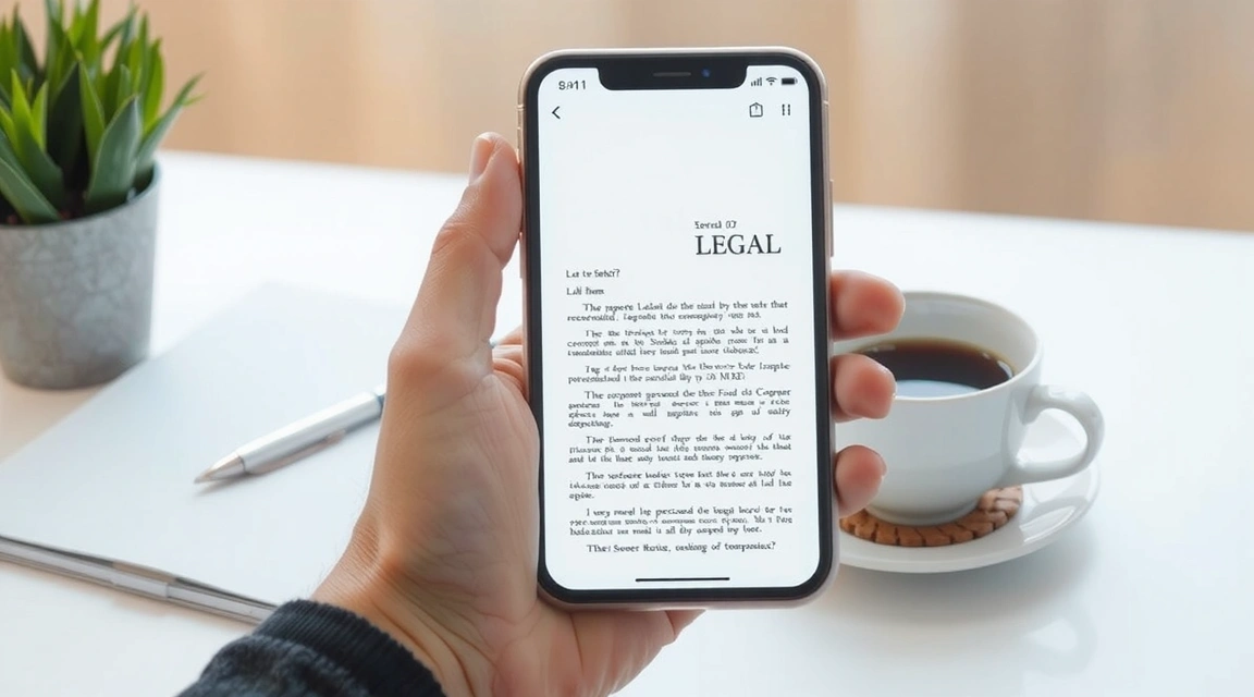 Documenti digitali su dispositivo