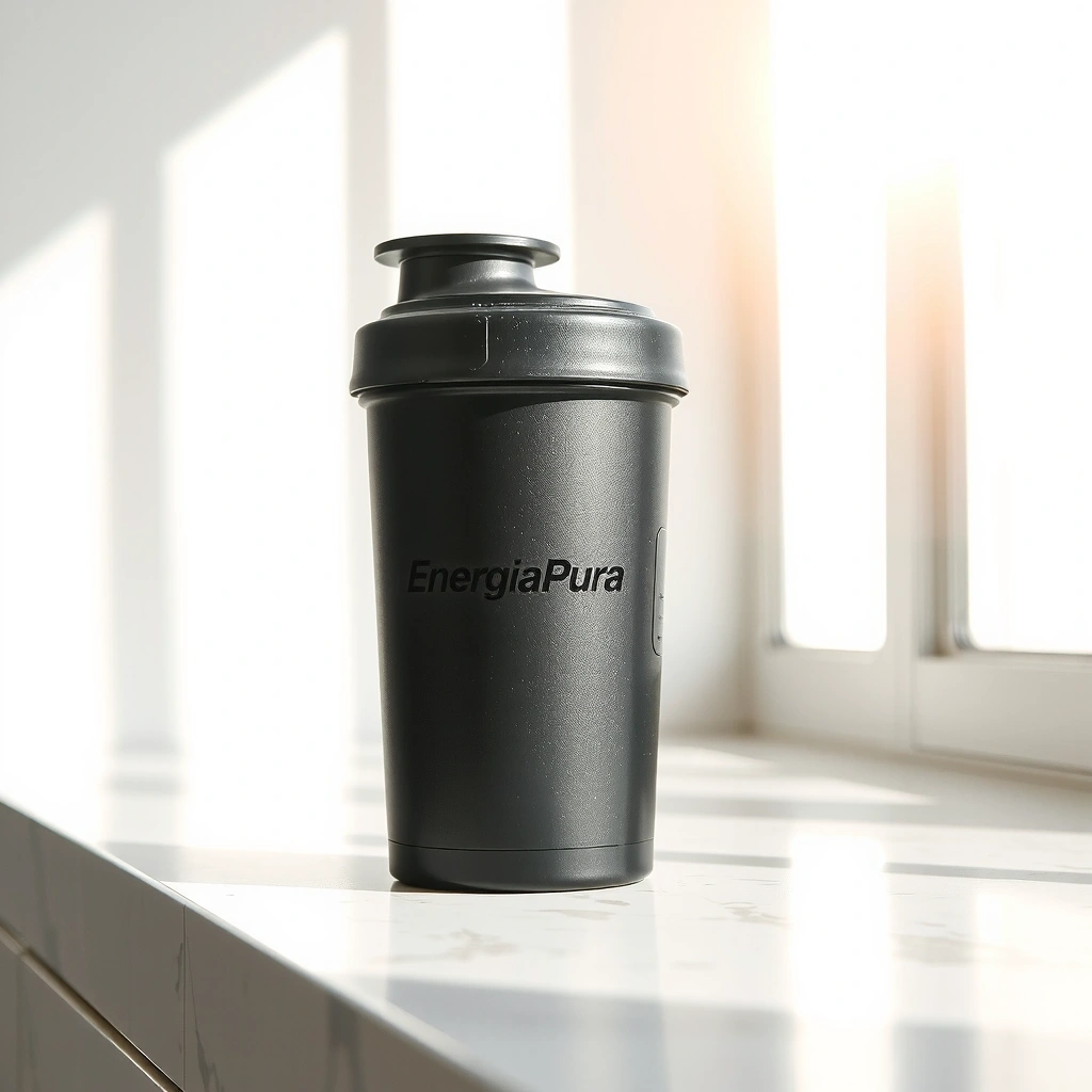 Shaker di proteine alla luce del sole